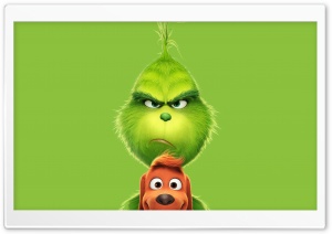 Grinch and Max Dog 4K UHD Wallpaper for Widescreen and UltraWide Desktop, UltraHD TV, Smartphone, Tablet