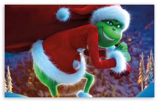 Grinch as Santa Claus UltraHD Wallpaper for UHD 16:9 ; HD 16:9 ; UltraWide 21:9 24:10 32:9 32:10 ; Widescreen 16:10 5:3 ; Fullscreen 4:3 5:4 3:2 ; Tablet 1:1 ; Dual 16:10 5:3 16:9 4:3 5:4 3:2 ;