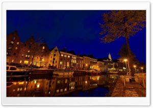 Groningen At Night Ultra HD Wallpaper for 4K UHD Widescreen desktop, tablet & smartphone
