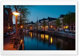 Groningen Canal Ultra HD Wallpaper for 4K UHD Widescreen desktop, tablet & smartphone