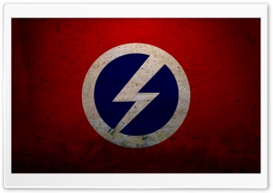 Grunge British Union Of Fascists Flag Ultra HD Wallpaper for 4K UHD Widescreen desktop, tablet & smartphone