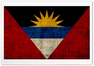 Grunge Flag Of Antigua And Barbuda Ultra HD Wallpaper for 4K UHD Widescreen desktop, tablet & smartphone