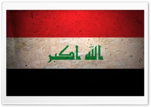 Grunge Flag Of Iraq Ultra HD Wallpaper for 4K UHD Widescreen desktop, tablet & smartphone