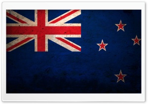 Grunge Flag Of New Zealand Ultra HD Wallpaper for 4K UHD Widescreen desktop, tablet & smartphone