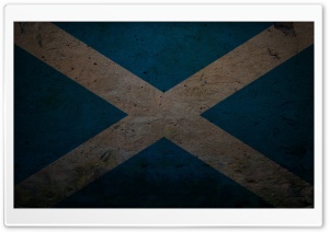 Grunge Flag Of Scotland Ultra HD Wallpaper for 4K UHD Widescreen desktop, tablet & smartphone