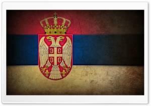 Grunge flag of Serbia Ultra HD Wallpaper for 4K UHD Widescreen desktop, tablet & smartphone