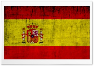 Grunge Flag Of Spain Ultra HD Wallpaper for 4K UHD Widescreen desktop, tablet & smartphone
