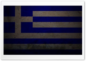 Grunge Flag Of The Greece Ultra HD Wallpaper for 4K UHD Widescreen desktop, tablet & smartphone