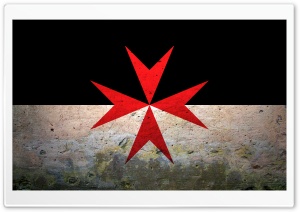 Grunge Maltese Cross Ultra HD Wallpaper for 4K UHD Widescreen desktop, tablet & smartphone
