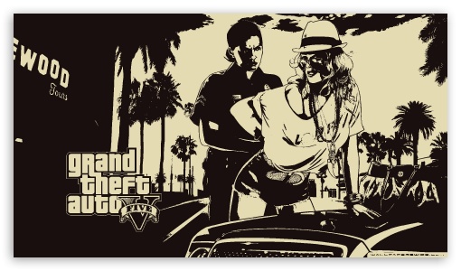 GTA 5 UltraHD Wallpaper for HD 16:9 ;