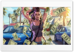 GTA 6 Queen Of The Wild 4K UHD Wallpaper for Widescreen and UltraWide Desktop, UltraHD TV, Smartphone, Tablet