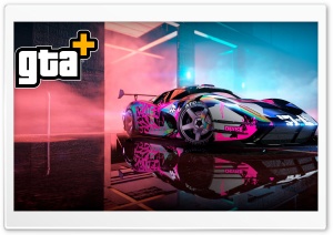 GTA Plus Sports Car 4K UHD Wallpaper for Widescreen and UltraWide Desktop, UltraHD TV, Smartphone, Tablet