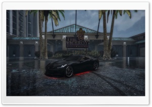 GTA V black car Ultra HD Wallpaper for 4K UHD Widescreen desktop, tablet & smartphone