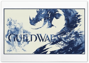 Guild Wars 2 - Blue 3 Toned Ultra HD Wallpaper for 4K UHD Widescreen desktop, tablet & smartphone