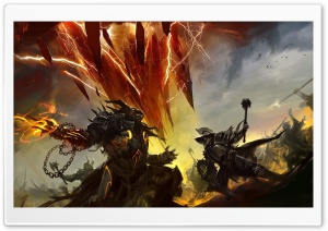 Guild Wars 2 Battleground Ultra HD Wallpaper for 4K UHD Widescreen desktop, tablet & smartphone