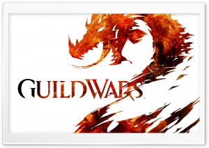 Guild Wars 2 Logo Ultra HD Wallpaper for 4K UHD Widescreen desktop, tablet & smartphone