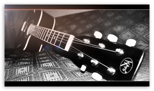 Guitar 4K UHD Background Wallpaper for UltraHD Desktop and TV : Smartphone and Tablet Devices