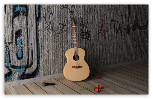 desktop wallpaper guitar