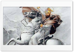 guru gobind singh ji 4K UHD Wallpaper for Widescreen and UltraWide Desktop, UltraHD TV, Smartphone, Tablet