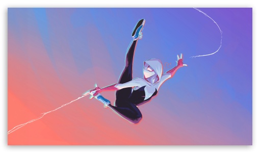 Gwen Stacy Above The Clouds UltraHD Wallpaper for UHD 16:9 ; HD 16:9 ;