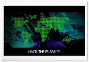 Hack the Planet Ultra HD Wallpaper for 4K UHD Widescreen desktop, tablet & smartphone