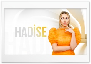 hadise orange Ultra HD Wallpaper for 4K UHD Widescreen desktop, tablet & smartphone
