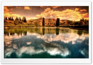 Hadrian's Villa Vintage Photography Ultra HD Wallpaper for 4K UHD Widescreen desktop, tablet & smartphone