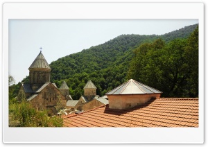 Haghartsin Monastery, Armenia Ultra HD Wallpaper for 4K UHD Widescreen Desktop, Lockscreen, Screensaver, TV, Tablet, Smartphone