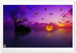 Halloween 017 Ultra HD Wallpaper for 4K UHD Widescreen Desktop, Lockscreen, Screensaver, TV, Tablet, Smartphone