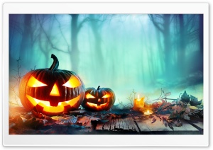 Halloween 2019 Decorations Ultra HD Wallpaper for 4K UHD Widescreen desktop, tablet & smartphone