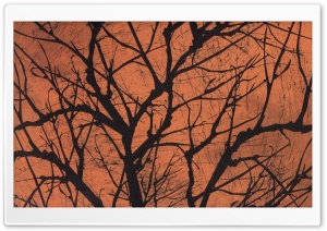 Halloween Creepy Tree Ultra HD Wallpaper for 4K UHD Widescreen desktop, tablet & smartphone