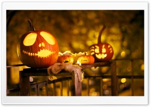 Halloween Decorations Ultra HD Wallpaper for 4K UHD Widescreen desktop, tablet & smartphone