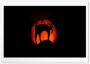Halloween Pumpkin Art Ultra HD Wallpaper for 4K UHD Widescreen desktop, tablet & smartphone