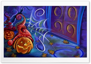 Halloween Pumpkin High Quality Screen Ultra HD Wallpaper for 4K UHD Widescreen desktop, tablet & smartphone