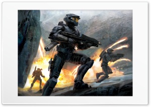 halo 3 fire assault armor 4K UHD Wallpaper for Widescreen and UltraWide Desktop, UltraHD TV, Smartphone, Tablet