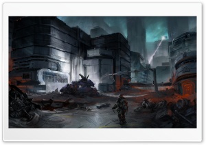 Halo 3 ODST Video Game Ultra HD Wallpaper for 4K UHD Widescreen desktop, tablet & smartphone