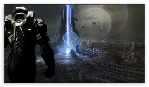 Halo 4 UltraHD Wallpaper for HD 16:9 ;