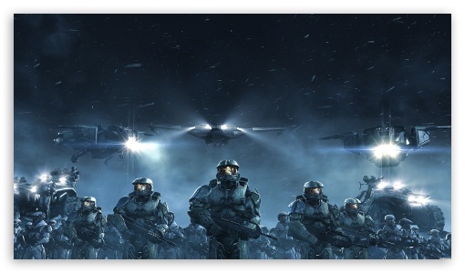 Halo Spartan Army UltraHD Wallpaper for 8K UHD TV 16:9 Ultra High Definition 2160p 1440p 1080p 900p 720p ;