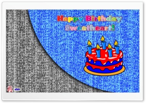 Happy Birthday 005 4K UHD Wallpaper for Widescreen and UltraWide Desktop, UltraHD TV, Smartphone, Tablet