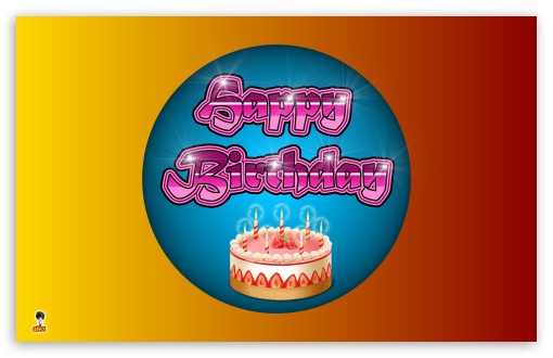 Happy Birthday 2012 UltraHD Wallpaper for Widescreen 16:10 ;