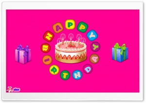 Happy Birthday 003 4K UHD Wallpaper for Widescreen and UltraWide Desktop, UltraHD TV, Smartphone, Tablet