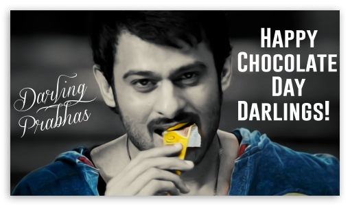 Happy Chocolate Day Design UltraHD Wallpaper for HD 16:9 ;
