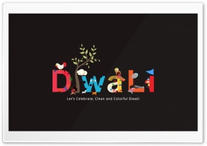 Happy Diwali Ultra HD Wallpaper for 4K UHD Widescreen desktop, tablet & smartphone