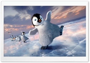Happy Feet Two Ultra HD Wallpaper for 4K UHD Widescreen desktop, tablet & smartphone