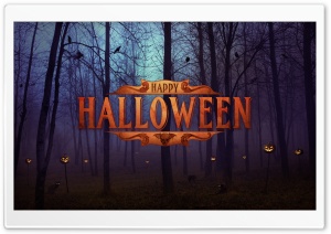 Happy Halloween 2014 Ultra HD Wallpaper for 4K UHD Widescreen desktop, tablet & smartphone