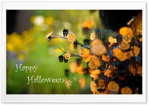 Happy Halloween Ultra HD Wallpaper for 4K UHD Widescreen desktop, tablet & smartphone