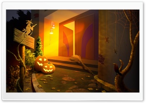 Happy Halloween Hallowmas Ultra HD Wallpaper for 4K UHD Widescreen desktop, tablet & smartphone