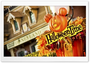 Happy Halloween Time Ultra HD Wallpaper for 4K UHD Widescreen desktop, tablet & smartphone