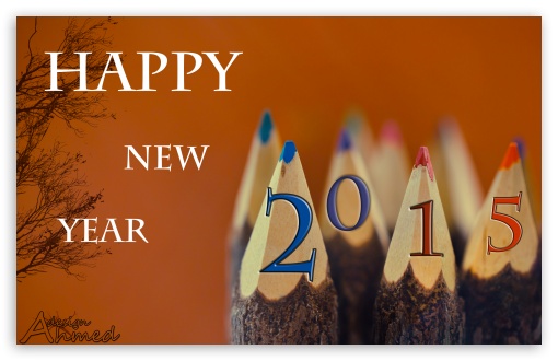 Happy New Year UltraHD Wallpaper for Widescreen 16:10 ;
