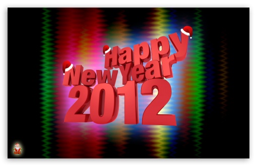 Happy New Year 2012   002 UltraHD Wallpaper for Widescreen 16:10 ;